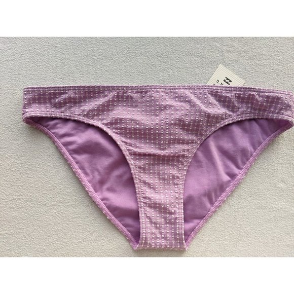 2 Lot Women's Billabong Swimsuit bikini Bottoms Size Large Pink Purple NEW - Picture 3 of 5